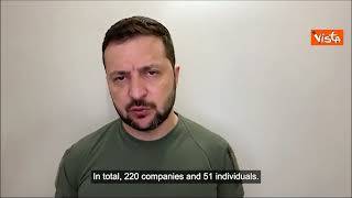 Zelensky: Sanzioni contro aziende russe e bielorusse