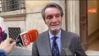 Attilio Fontana: Vicini all'Emilia Romagna, la nostra Protezione civile sta operando lì