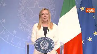 Meloni: Nazione e Patria sono società naturali, come la famiglia