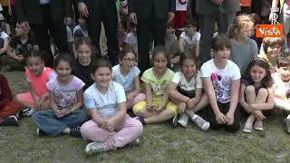 Alluvione Emilia, Mattarella a Cesena. I bambini cantano "Romagna mia"