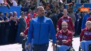 Ecco la sfilata dei gruppi sportivi delle forze armate alla Parata del due giugno