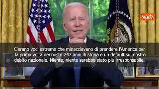 Biden: Senza accordo sul bilancio effetti sarebbero stati catastrofici