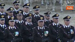 209 anni dell'Arma dei Carabinieri, Crosetto: Grazie a tutti i servitori dello Stato