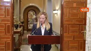 Italia-Tunisia, Meloni: "Nazioni amiche che hanno legami molto antichi, cooperare meglio"