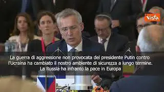 Stoltenberg: Distruzione diga in Ucraina mette a rischio migliaia di persone