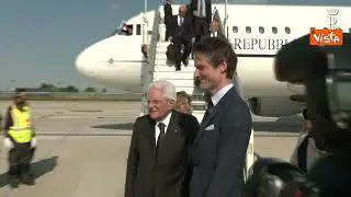 Mattarella arriva a Parigi, incontrerà Macron