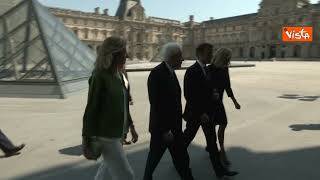 Mattarella e Macron al Louvre per inaugurare la mostra Naples à Paris