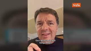 Renzi: Meloni chieda scusa dopo assoluzioni di Bibbiano