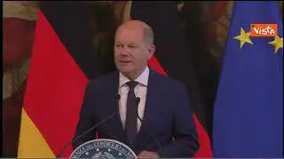 Italia-Germania, Scholz: "Roma è partner affidabile e importante"