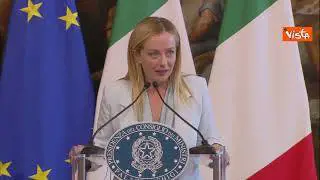 Meloni: "Confido intesa Tunisia-Fmi, con Scholz visione comune"