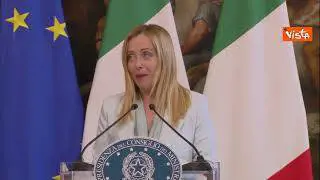 Meloni: "Intesa con Scholz sul Piano d'azione Italia-Germania"