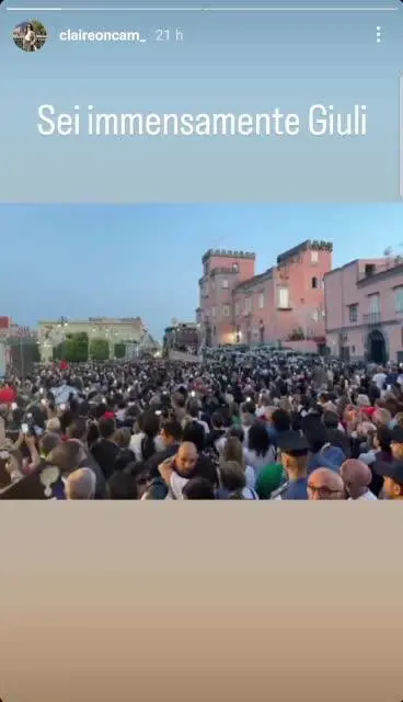 Omicidio Giulia Tramontano: la dedica su Instagram della sorella Chiara