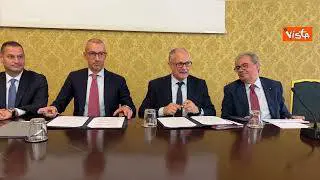 La firma dell'Accordo triennale tra la Città Metropolitana di Roma Capitale e Leonardo con Gualtieri