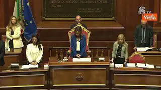 Minuto di silenzio per Berlusconi al Senato