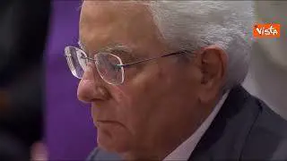 Mattarella, Renzi, Tajani e Crosetto ricevono l'eucarestia al funerale di Berlusconi