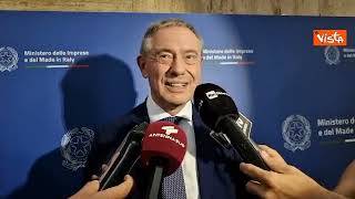 Siderurgia, Urso: "Confronto con sindacati proficuo, fare sistema"