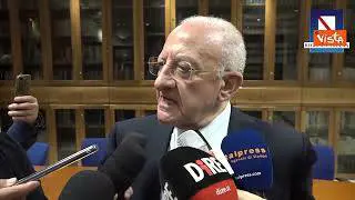 Riforma Giustizia, De Luca: "Battaglia di civiltà, non vanno premiati magistrati che fanno gossip"