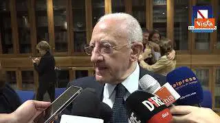 De Luca: "Bene riforma Giustizia, dirigenti Pd non hanno titolo a parlare"
