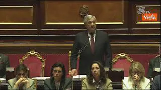 Commemorazione Berlusconi, Tajani: "Ha rispettato sempre tutti gli avversari politici"