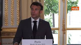 Macron: Cordoglio della Francia per scomparsa Berlusconi