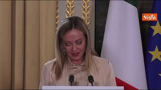 Meloni: "Italia e Francia legate, c'è bisogno di collaborare"