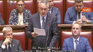 Barelli: Governo Meloni continuazione dell'opera di Silvio Berlusconi