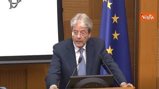 Gentiloni: Per l'Italia discreto livello di crescita