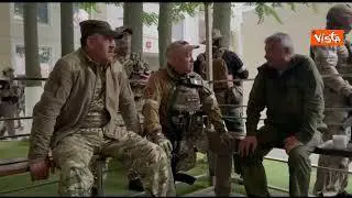 Il colloquio tra Prigozhin, il viceministro Difesa Evkurov e il vice capo del Gru Alekseev a Rostov