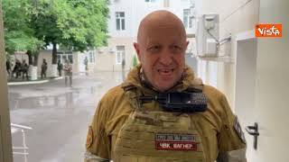 Prigozhin dal quartier generale di Rostov: "Siti militari e base aerea sotto il nostro controllo"