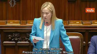 Meloni: Continuare con sostegno all'Ucraina, senza aiuti sarebbe in vigore la legge del più forte