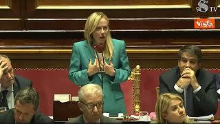 Meloni: Non mi vedrete mai paludata