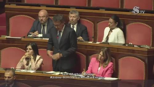 L'intervento di Renzi in Aula su Ue e Ucraina