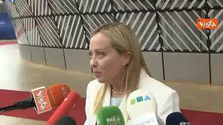 Meloni: Su migranti capisco posizioni di Polonia e Ungheria