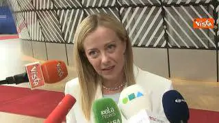 Meloni: Ue non è un club, chi entra lo decide la storia