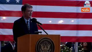 Crowley (Ambasciata USA): "Il mondo vede e apprezza la leadership italiana per la pace in Ucraina"