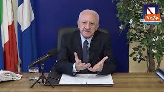 Mes, De Luca: Davvero Meloni crede di tenere per la gola Europa affidandosi a "Pochetto" Fratin?