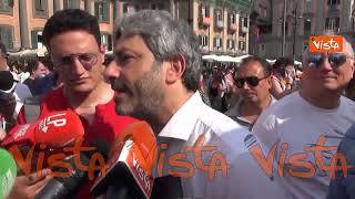 Roberto Fico al Pride di Napoli: Approvare matrimonio egualitario