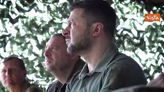 Zelensky nella regione di Odessa, le immagini