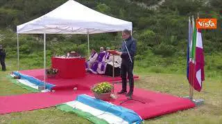 Anniversario tragedia Marmolada, Fugatti alla messa commemorativa elenca le vittime