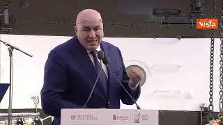 Amerigo Vespucci parte per giro del mondo, Crosetto: "Al suo passaggio il mondo vedrà l'Italia"