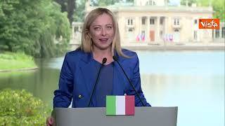 Meloni: "Polonia e Italia a fianco nella difesa di Kiev"