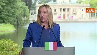 Guerra Ucraina, Meloni: "Condizioni di sicurezza unico modo per pace giusta e duratura"