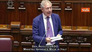 Concorrenza, Urso: “Rispetteremo presentazione legge annuale”