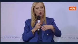 Meloni: "Obiettivo è rafforzare Conservatori in vista di europee 2024, Ecr determinante"