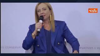 Meloni: "Sinistra campo dell'utopia, conservatori campo del reale"