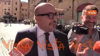 Sangiuliano scherza con un giornalista: "Per lei la tutela del Pantheon non è importante?"
