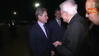 Mattarella arriva in Paraguay, le immagini