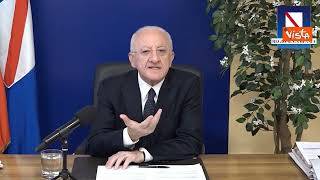 De Luca: In Campania Pd sequestrato, un saluto al cacicco Misiani e al fiore fresco Camusso