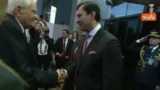 Mattarella al Palazzo Legislativo di Asunción