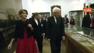 Mattarella visita centro culturale in Paraguay